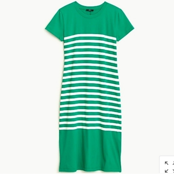 J. Crew Dresses & Skirts - J Crew striped t-shirt dress